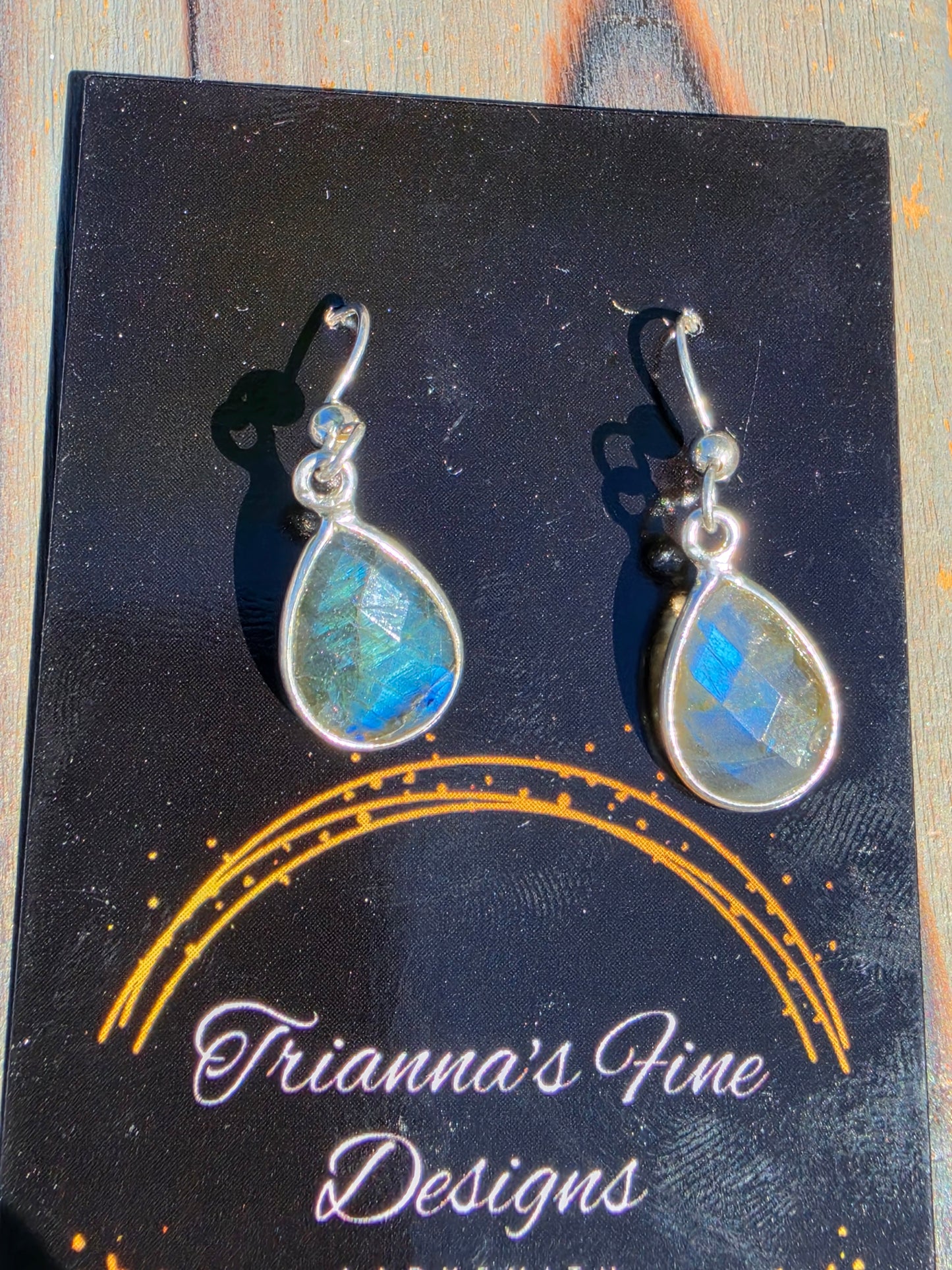 Labradorite Earrings