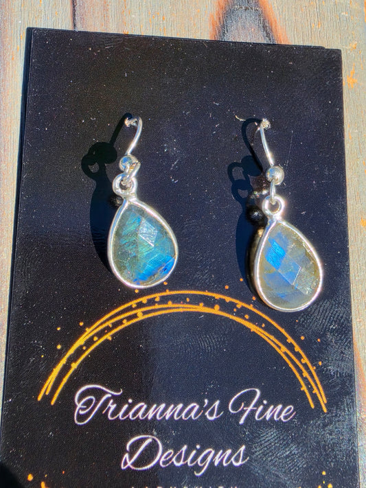 Labradorite Earrings