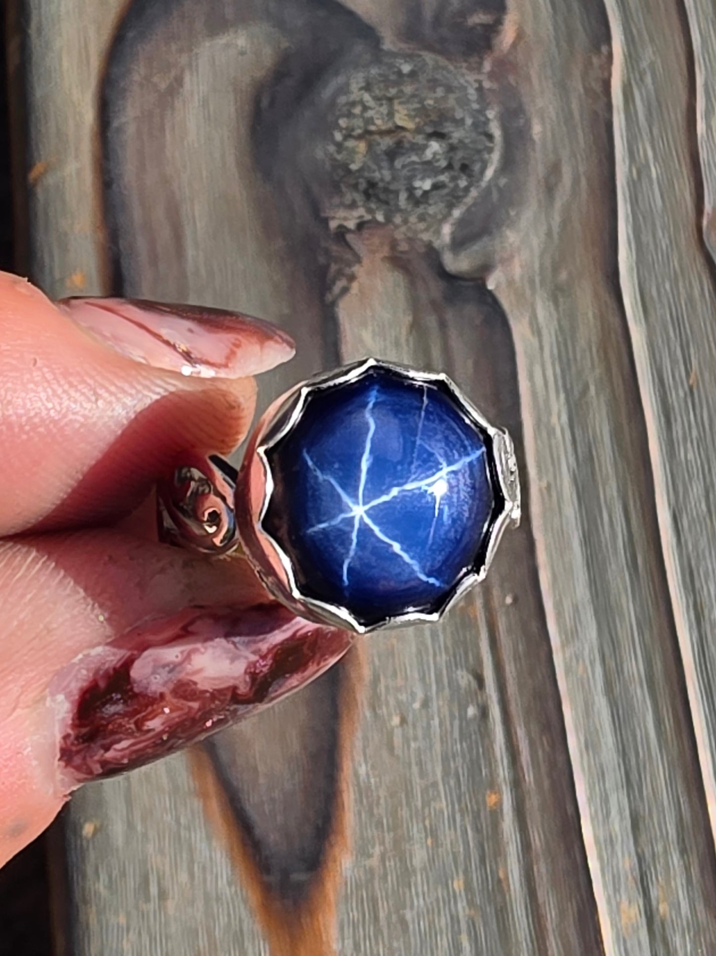 Star Sapphire Ring, Size 7