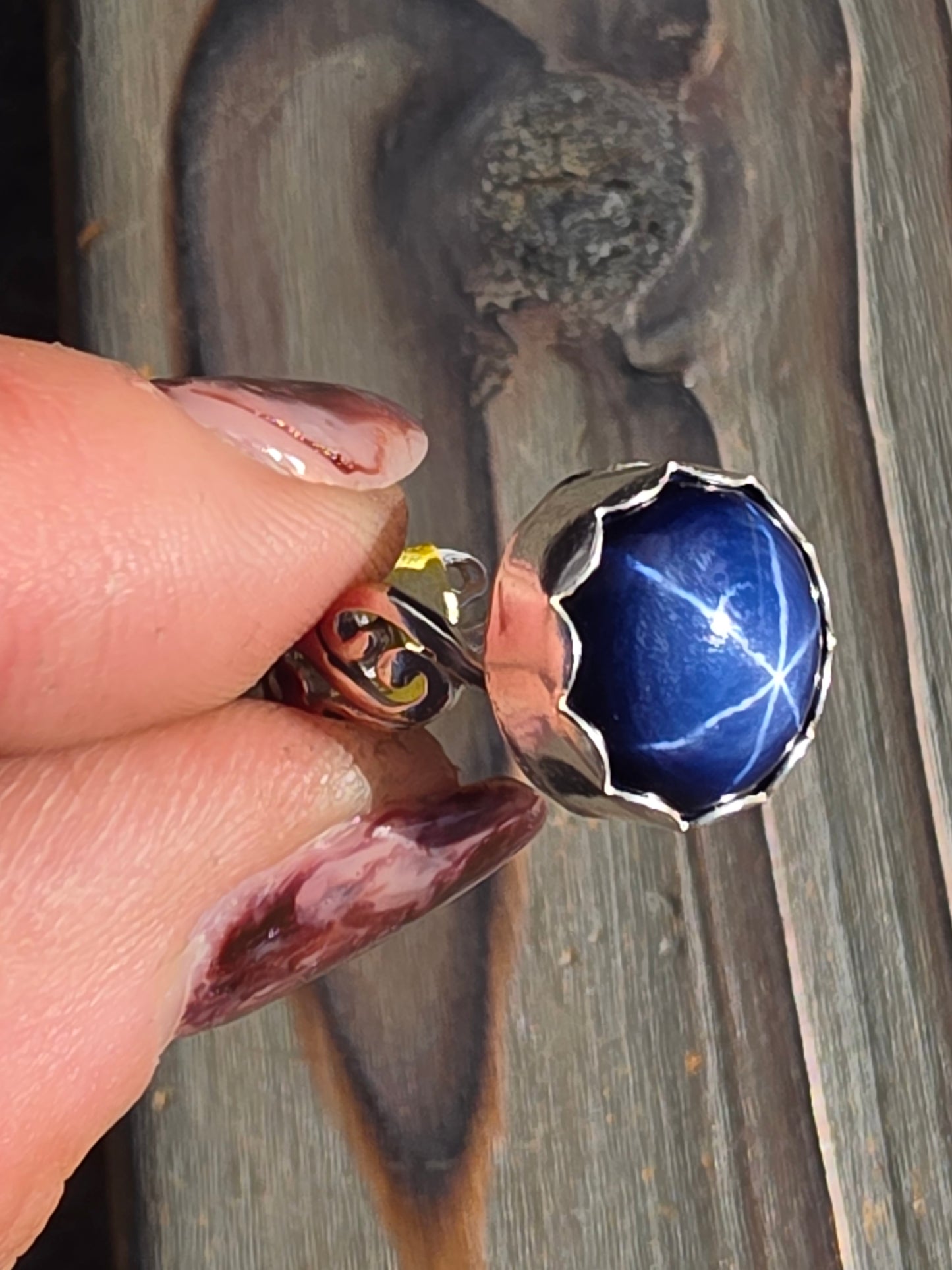 Star Sapphire Ring, Size 7