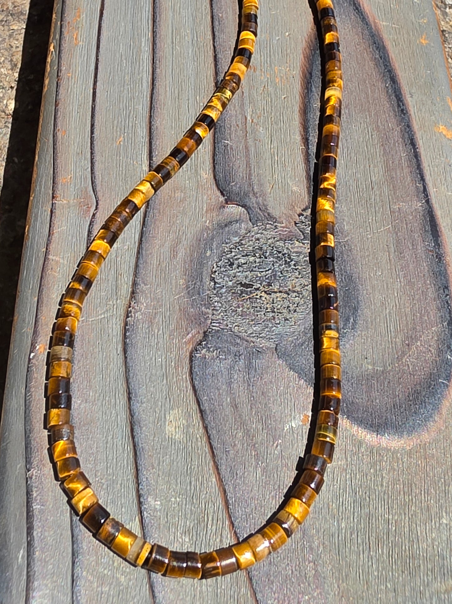 Tiger Eye Necklace, 16in