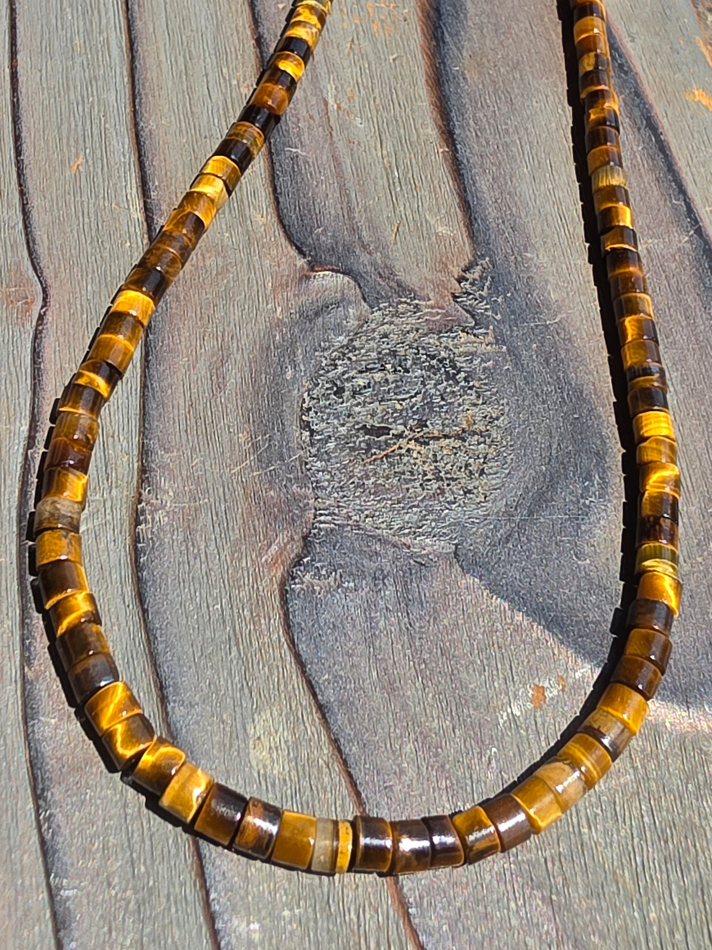 Tiger Eye Necklace, 16in