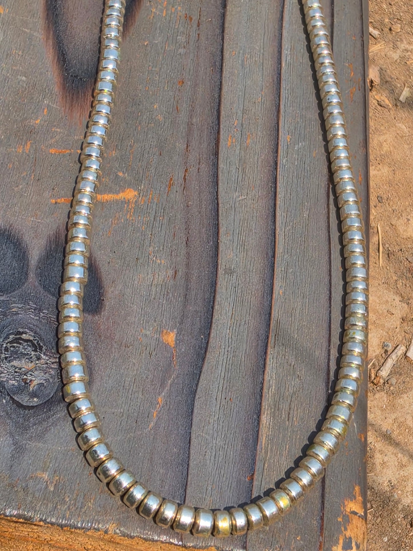 Silver Necklace, 19in