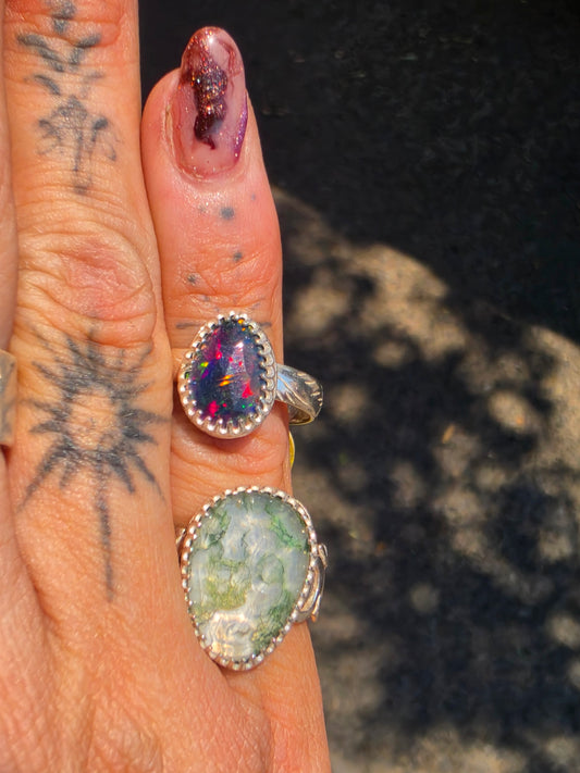 Custom moss/ opal