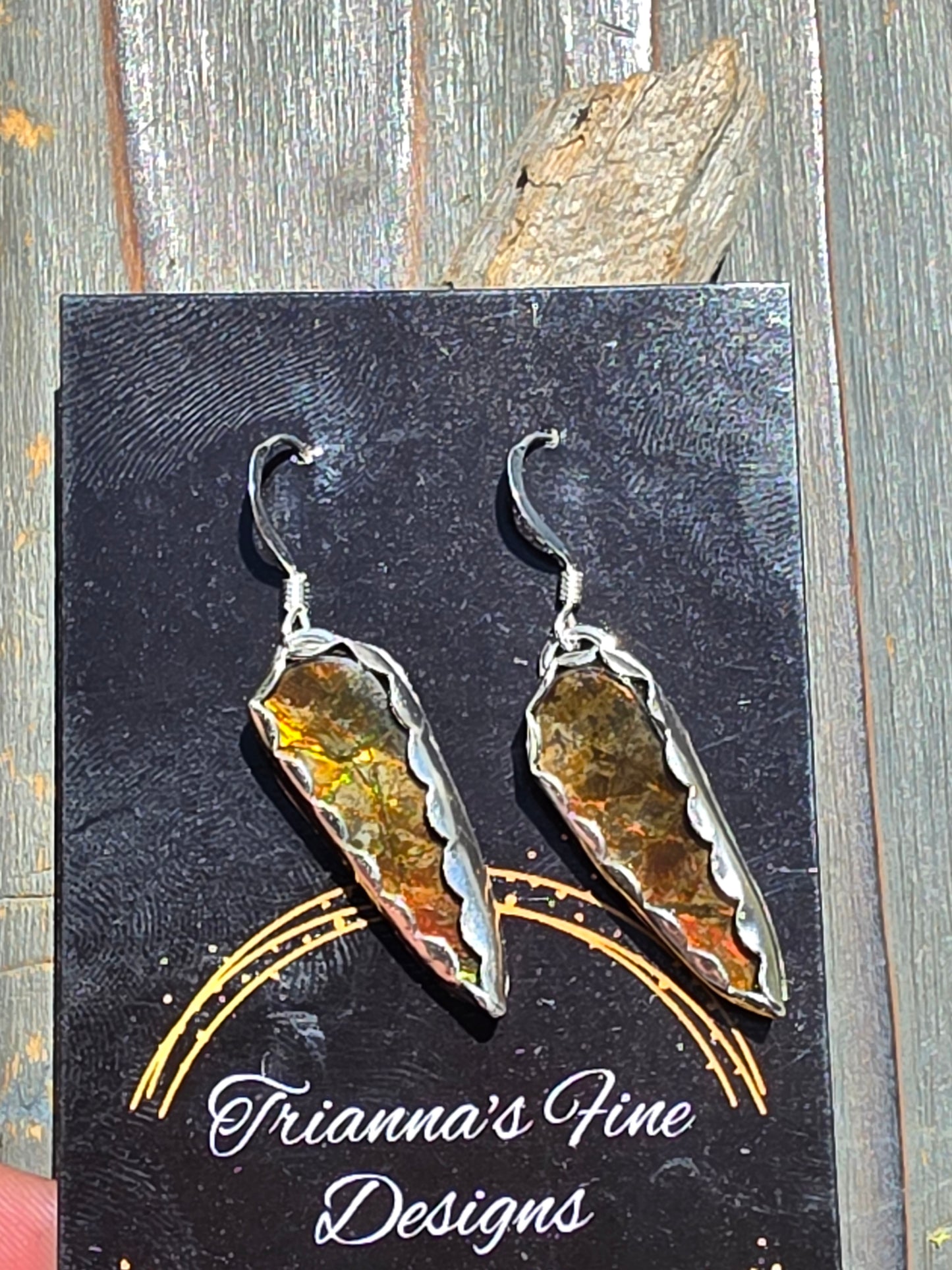 Ammolite Earrings