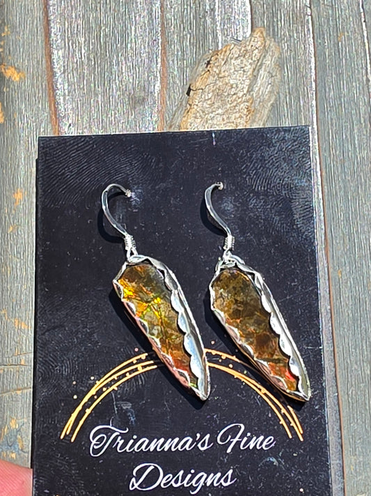 Ammolite Earrings