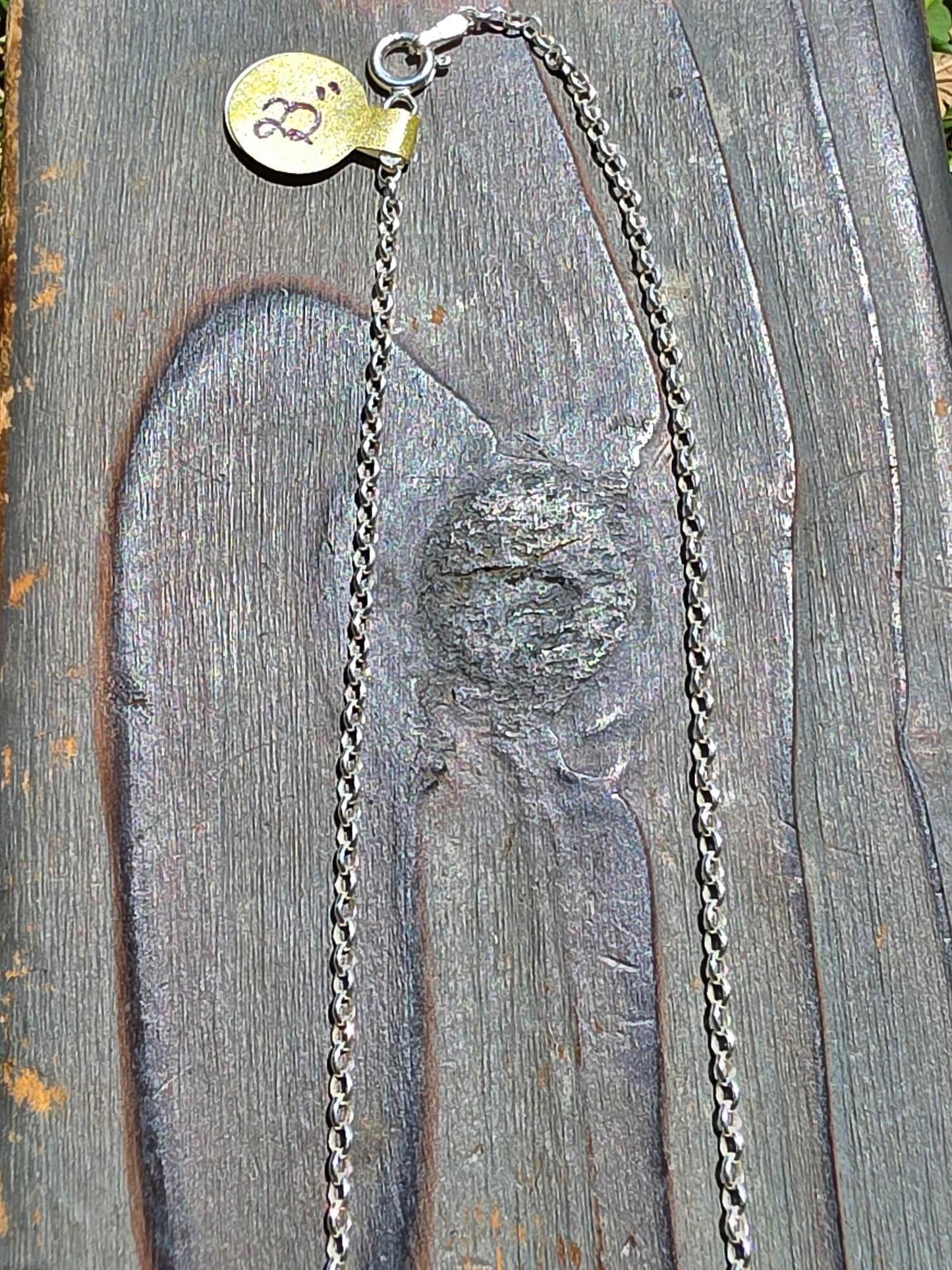 Australian Opal Cedar Necklace, 22in
