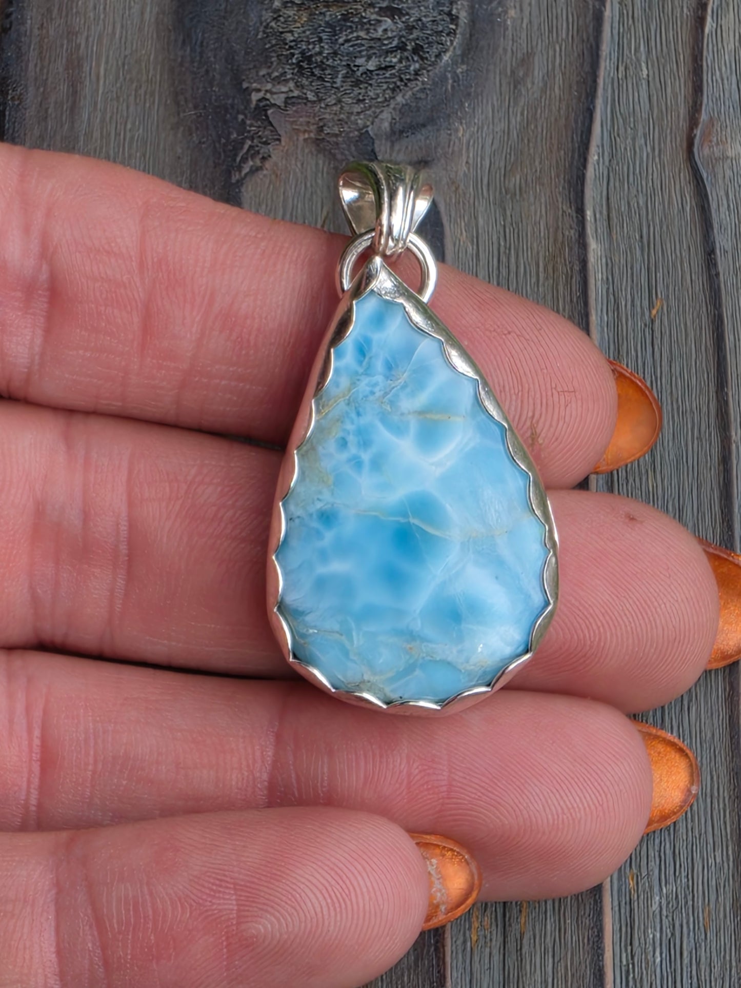 Larimar Pendant