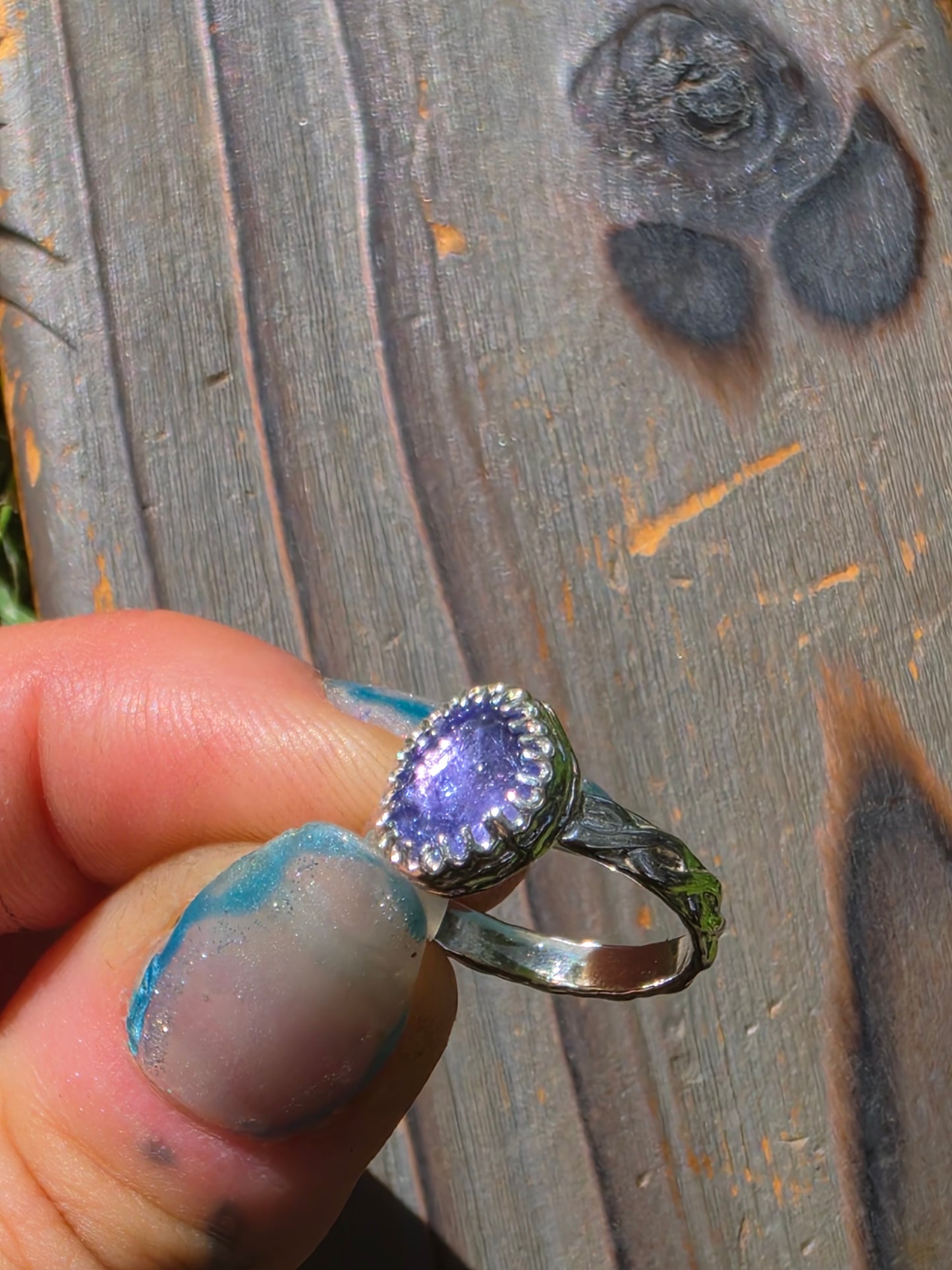 Tanzanite Ring, Size 4.5