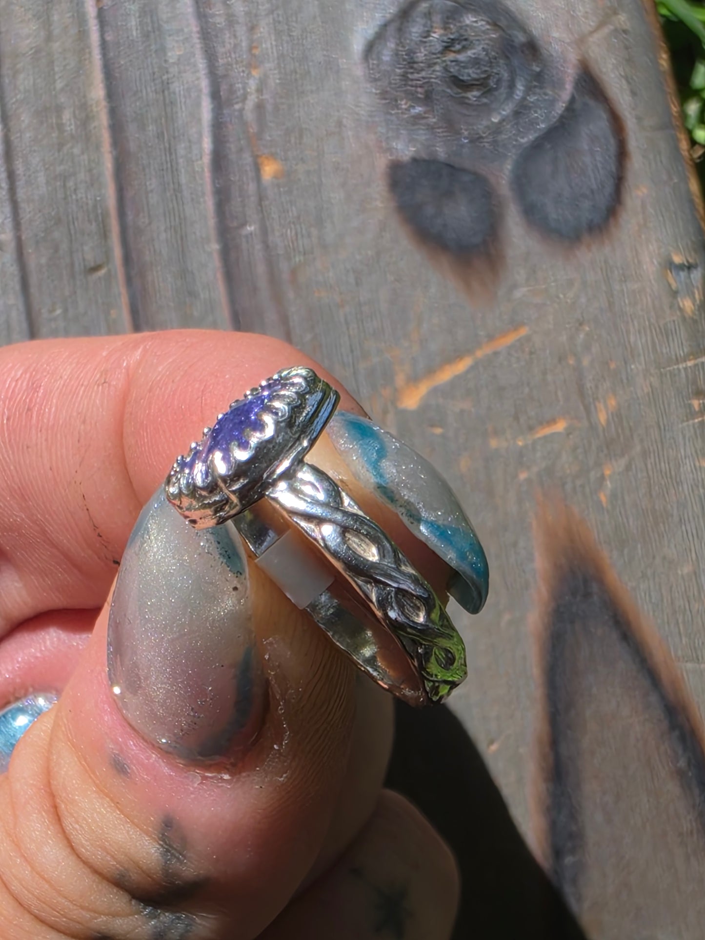 Tanzanite Ring, Size 4.5