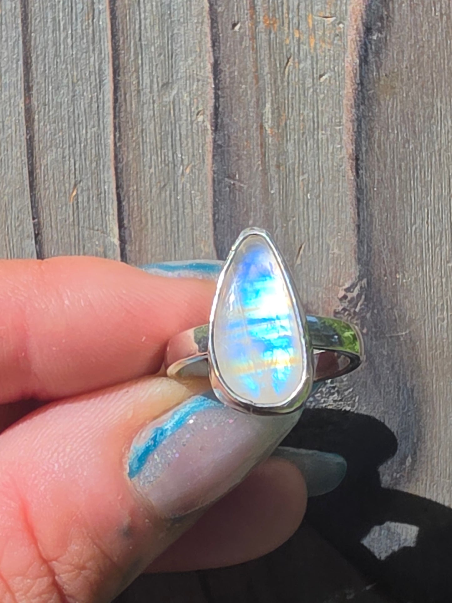 Moonstone Ring, Size 7