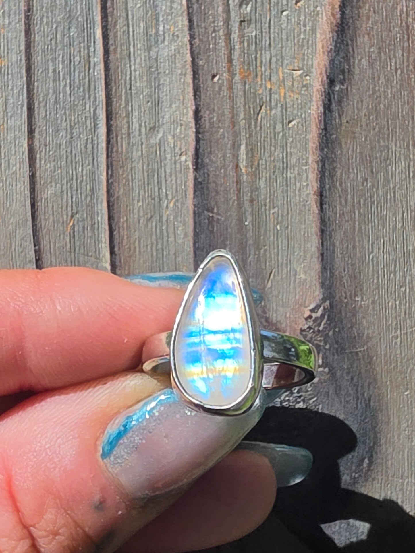 Moonstone Ring, Size 7