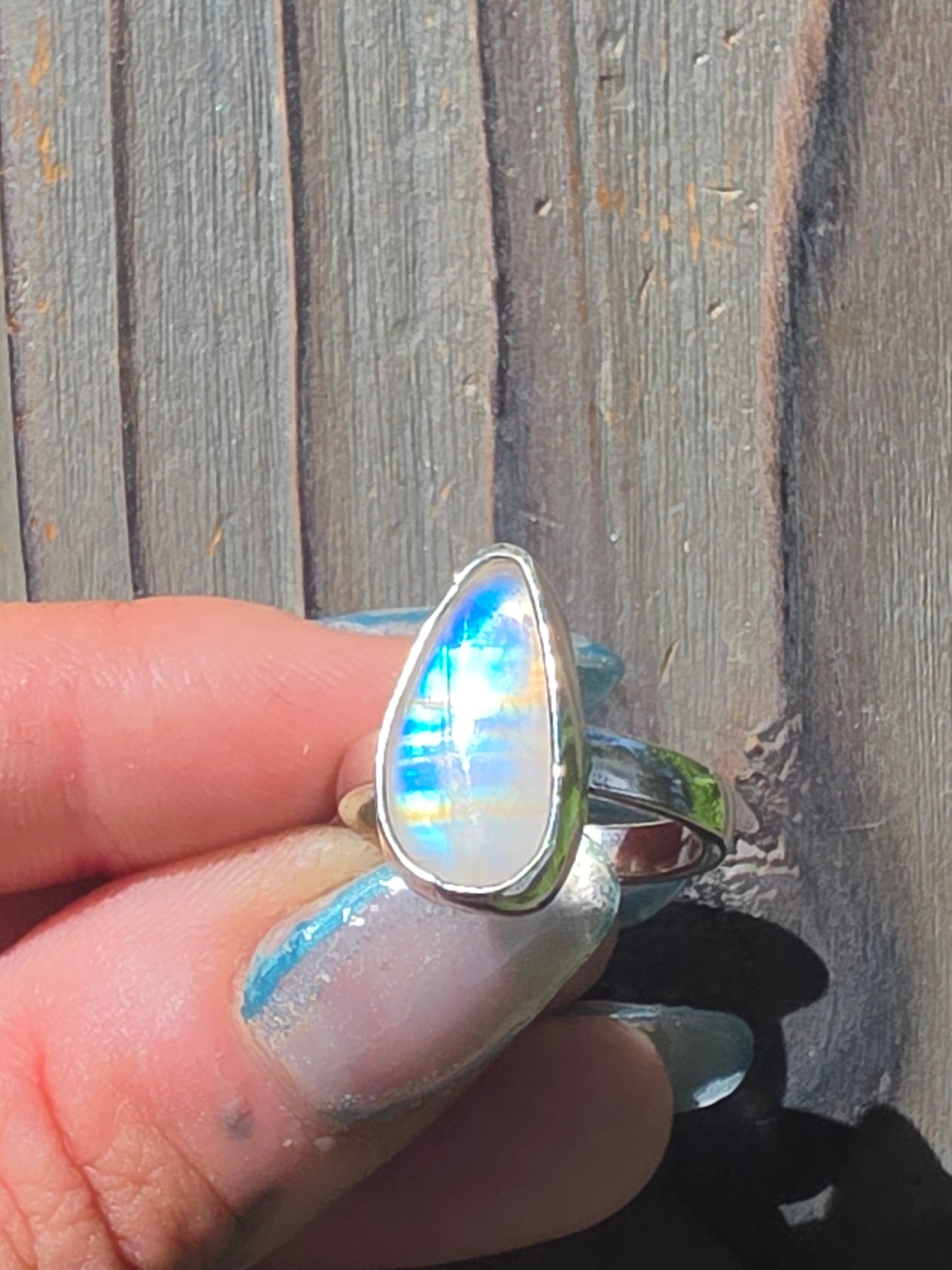 Moonstone Ring, Size 7