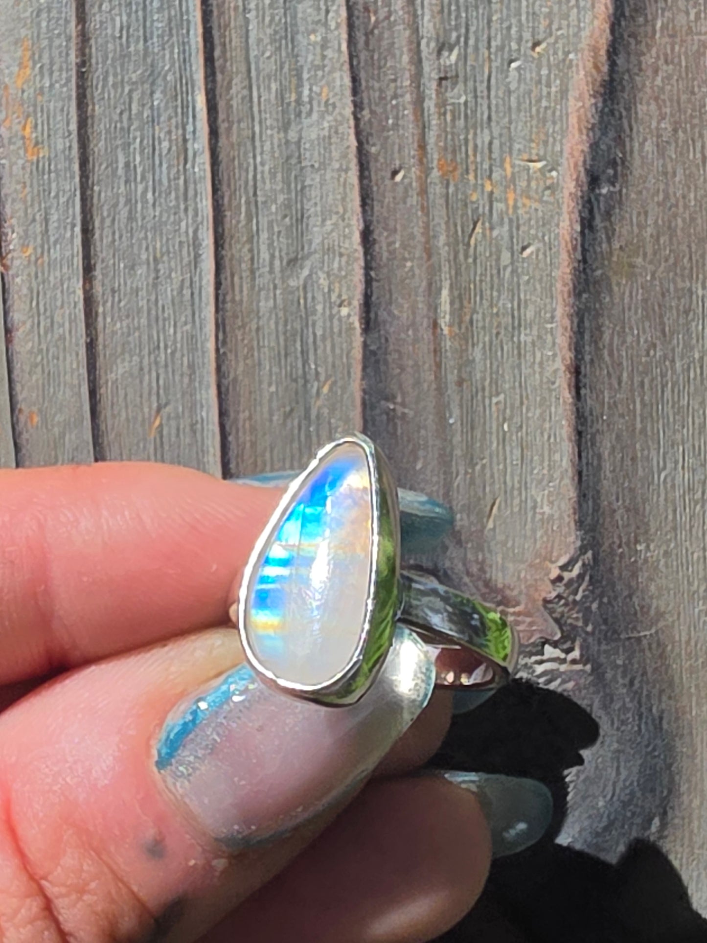 Moonstone Ring, Size 7