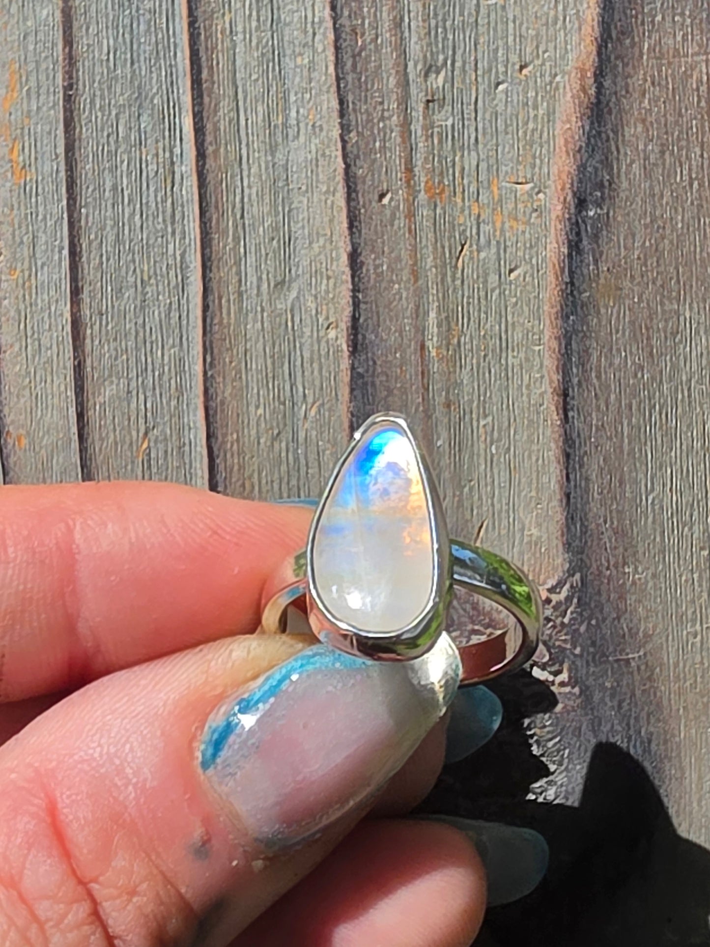 Moonstone Ring, Size 7