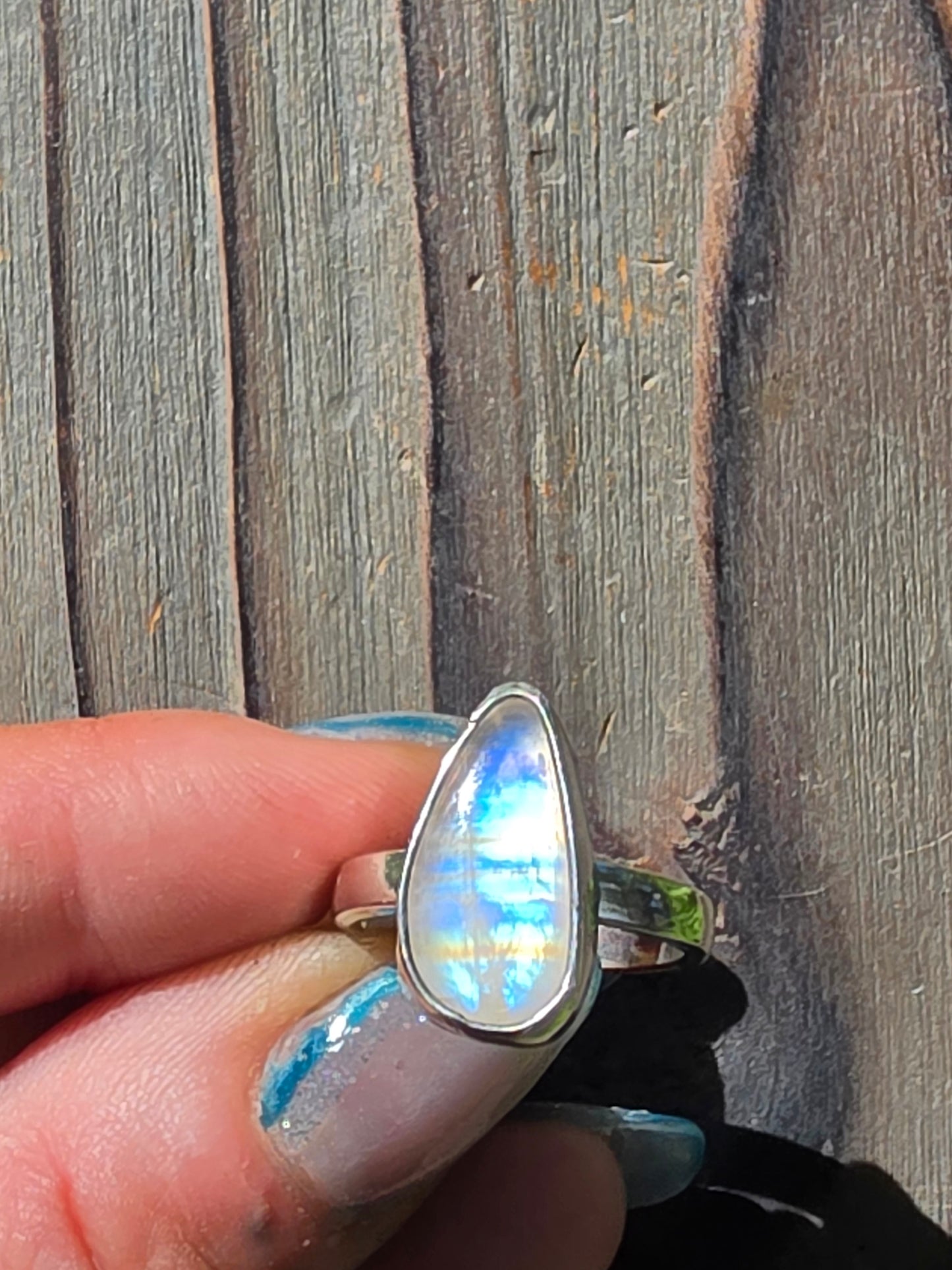 Moonstone Ring, Size 7