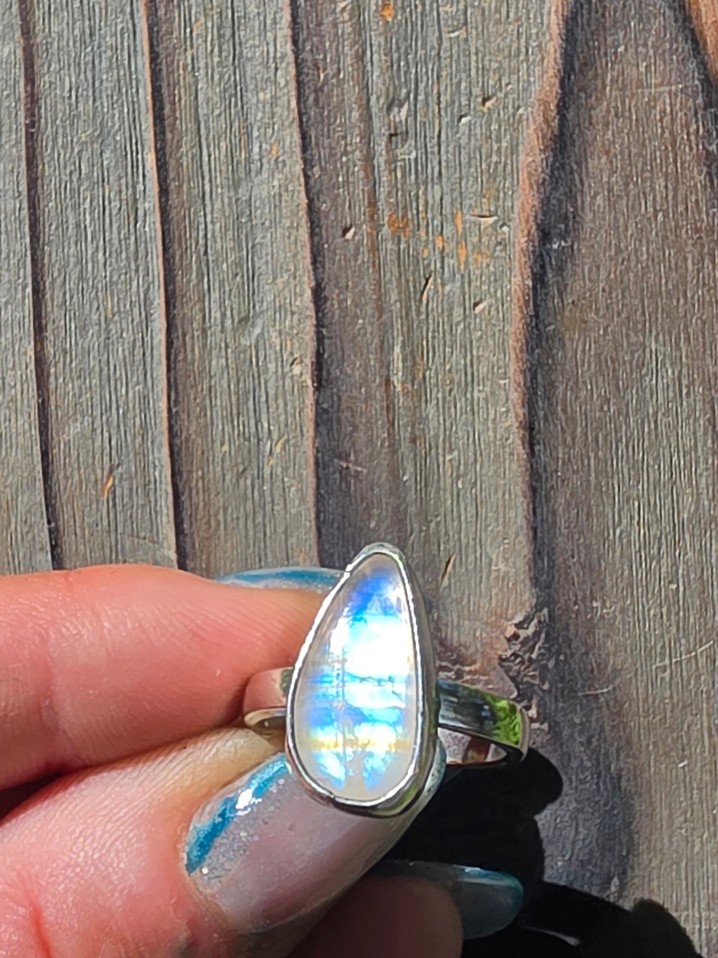 Moonstone Ring, Size 7