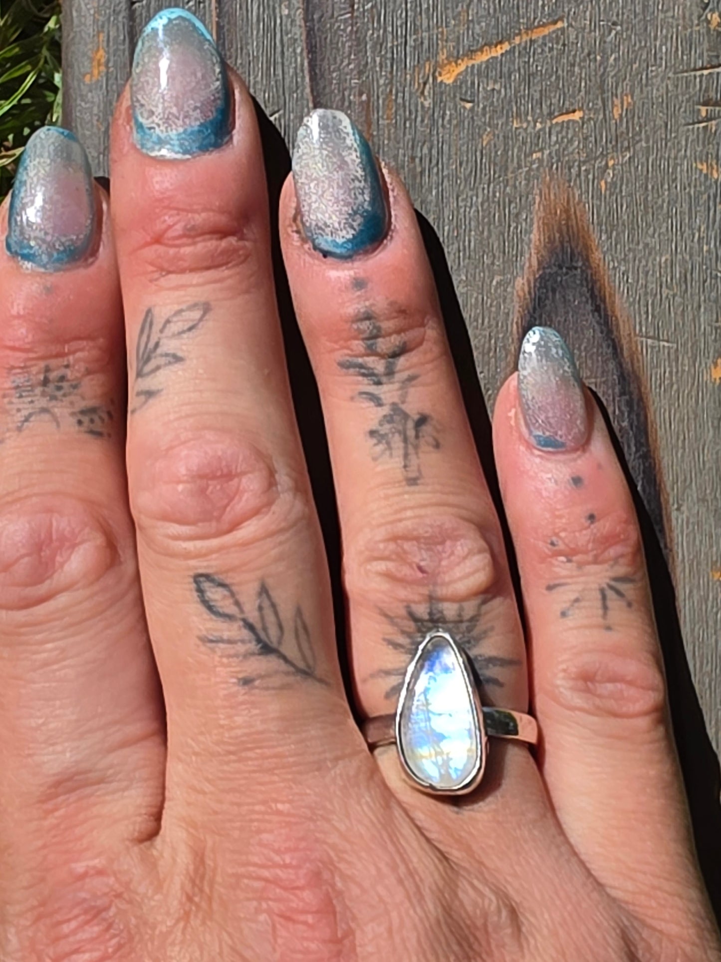 Moonstone Ring, Size 7