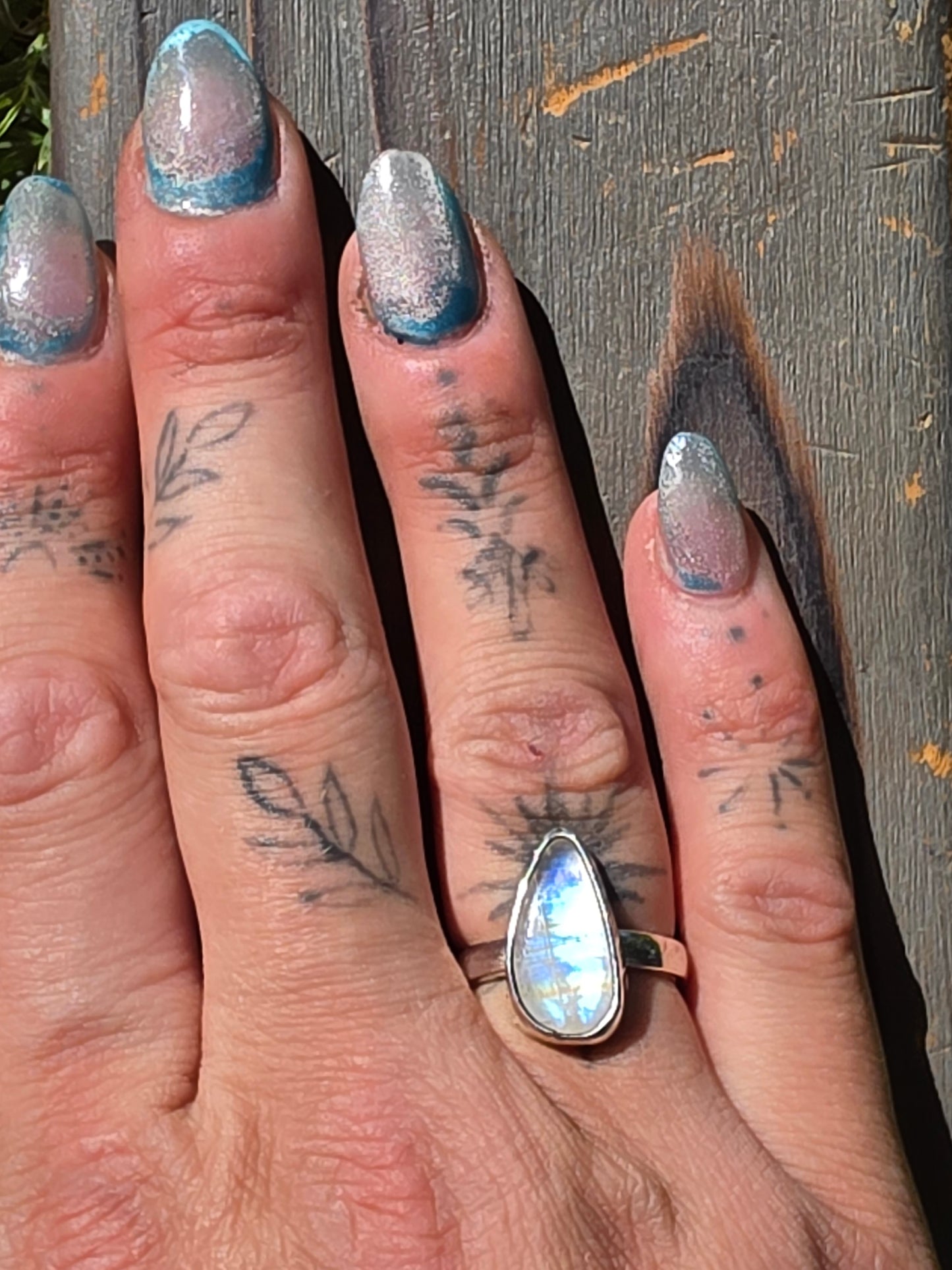 Moonstone Ring, Size 7