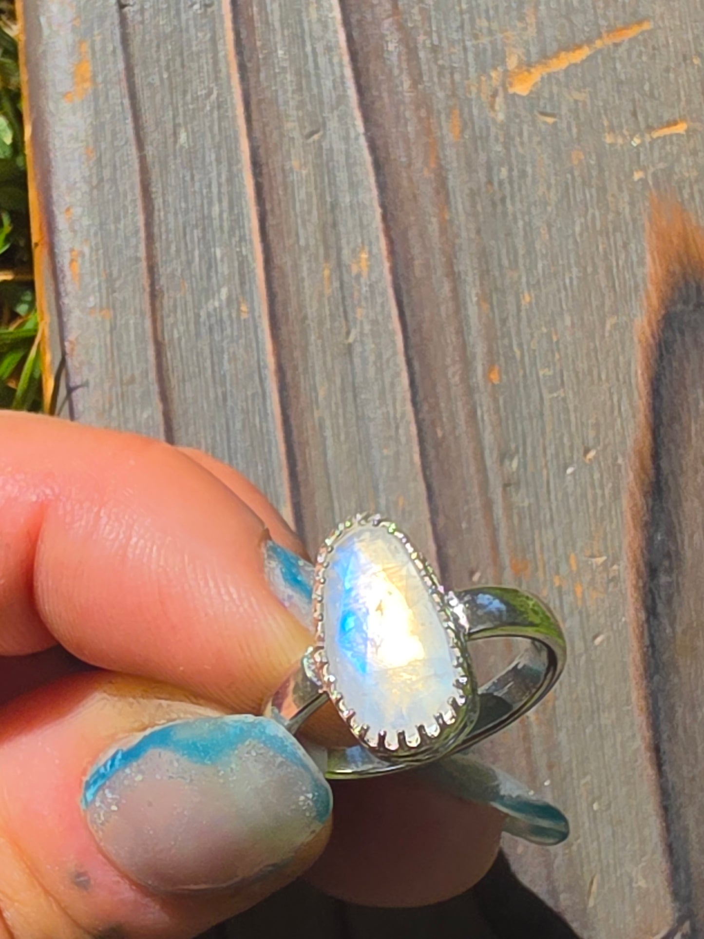 Moonstone Ring, Size 6.5
