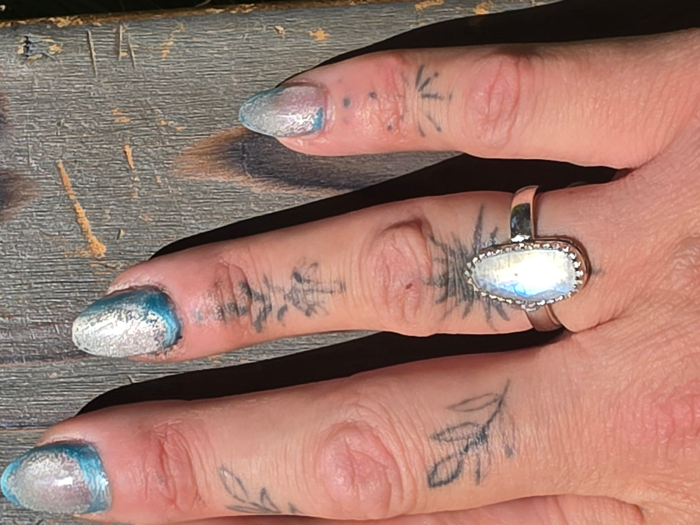 Moonstone Ring, Size 6.5