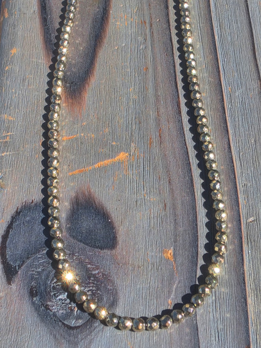 Healers Gold Necklace, 17in