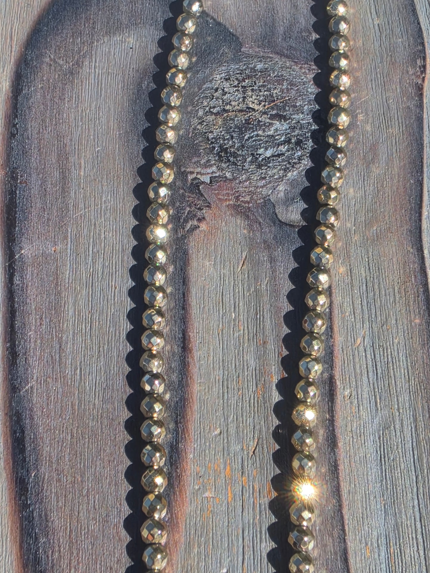 Healers Gold Necklace, 17in