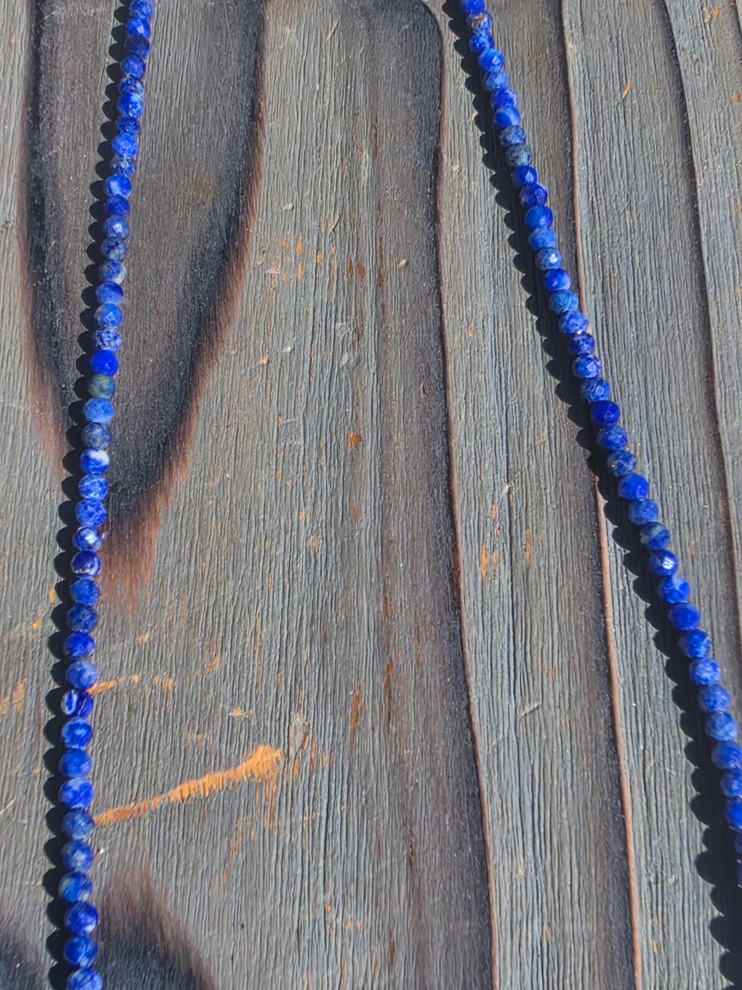 Lapis Lazuli Necklace, 17in
