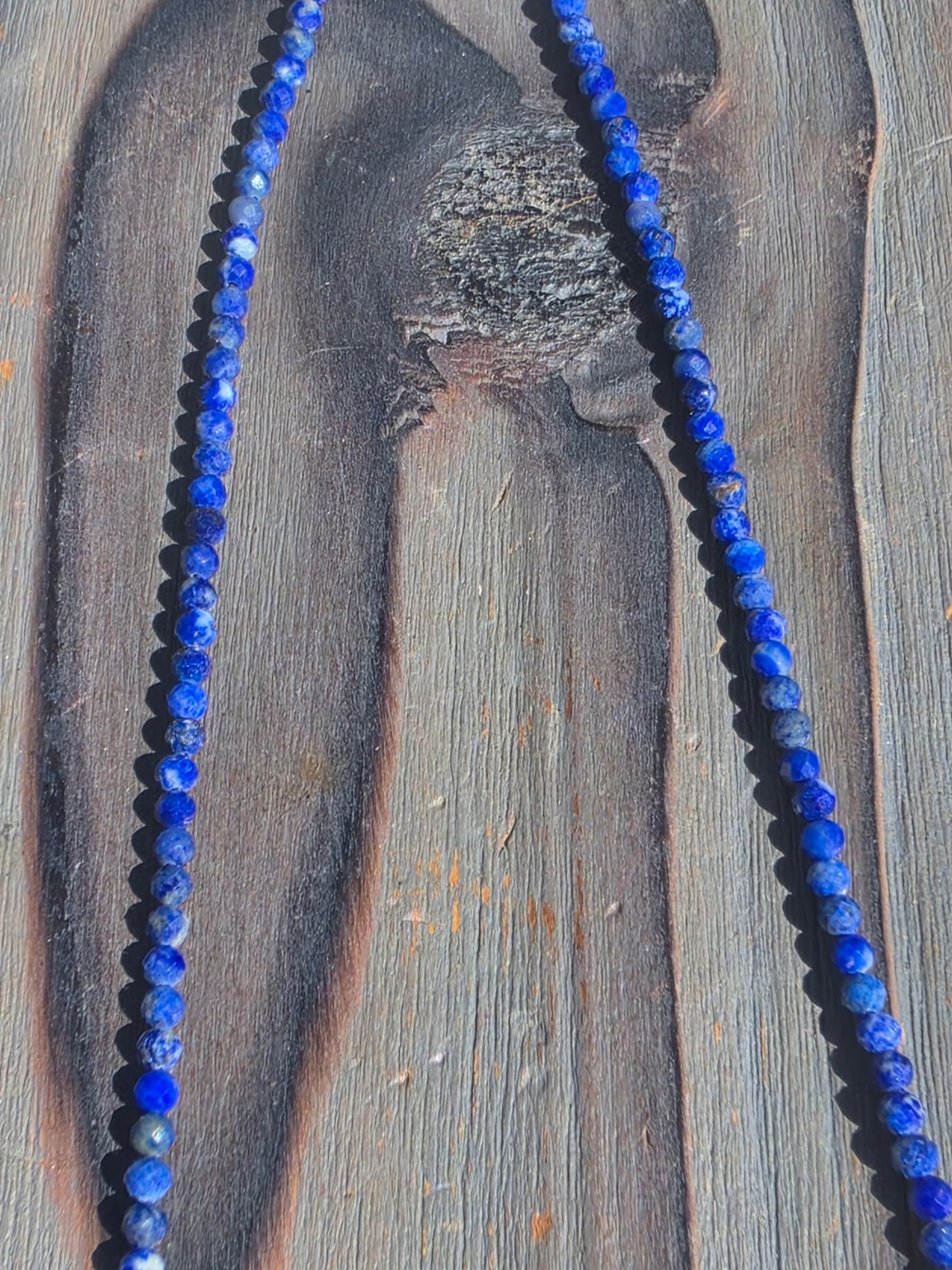 Lapis Lazuli Necklace, 17in