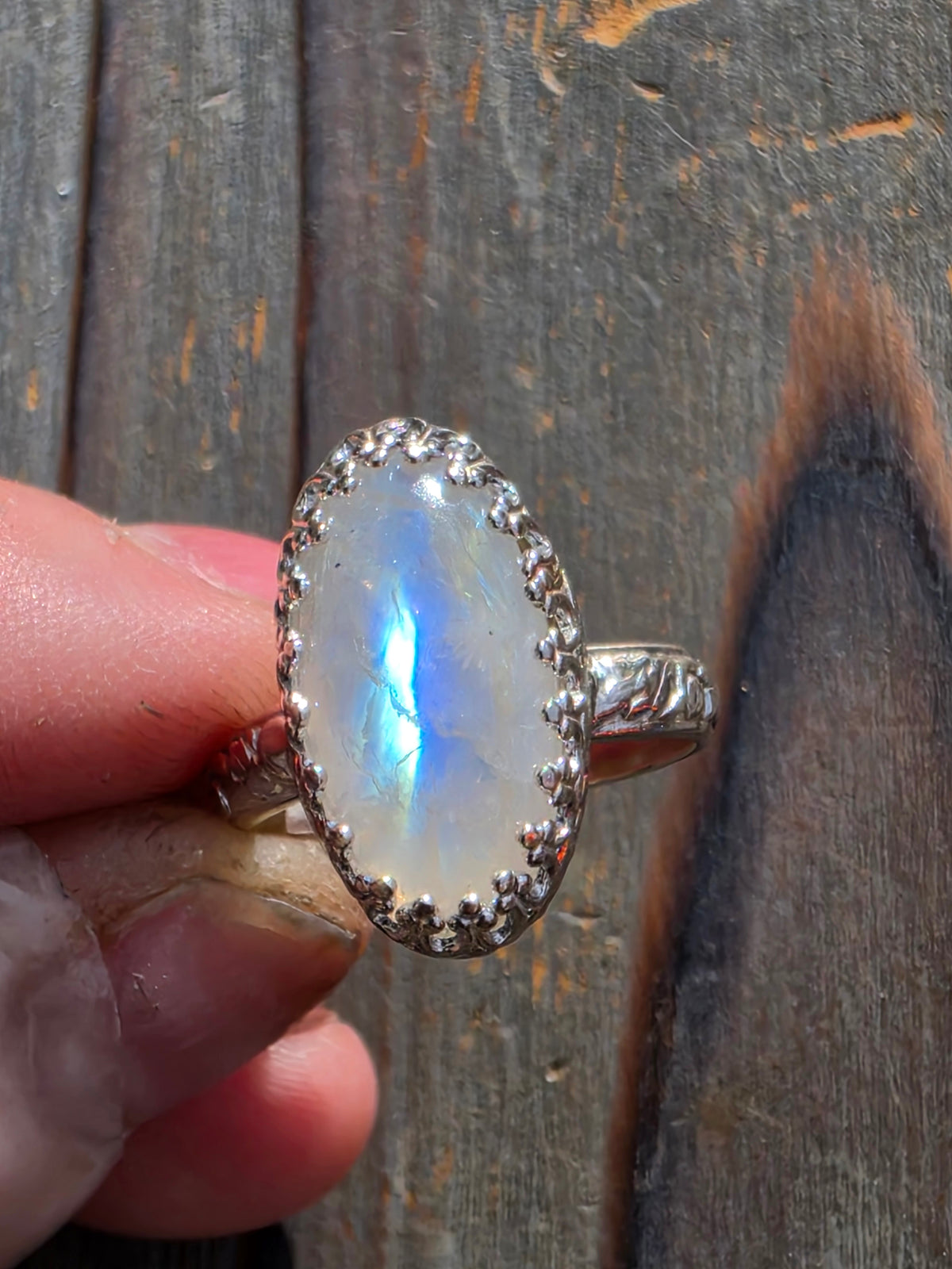 Moonstone Ring, Size 6.5