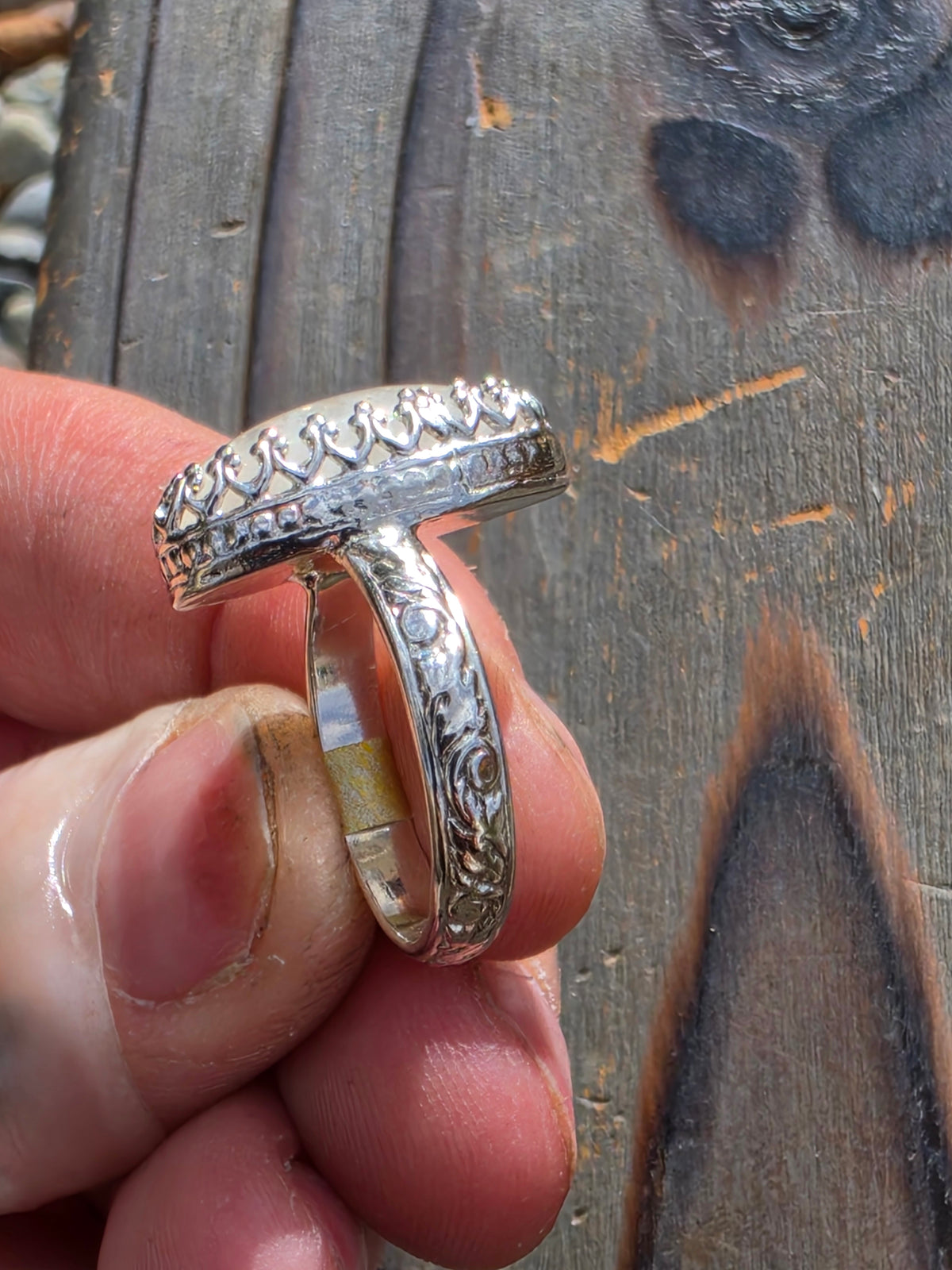 Moonstone Ring, Size 6.5