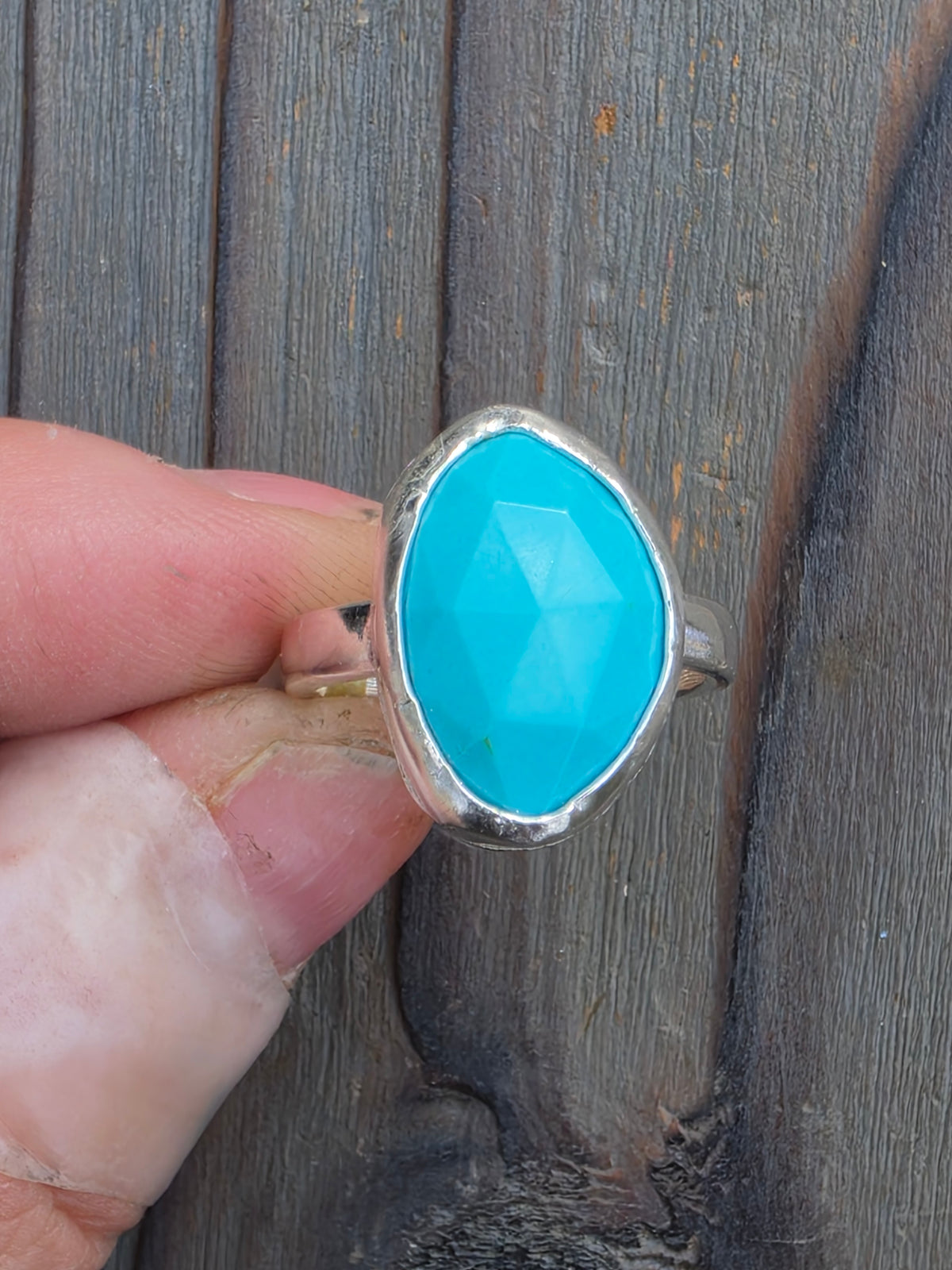 Turquoise Ring, Size 6.5