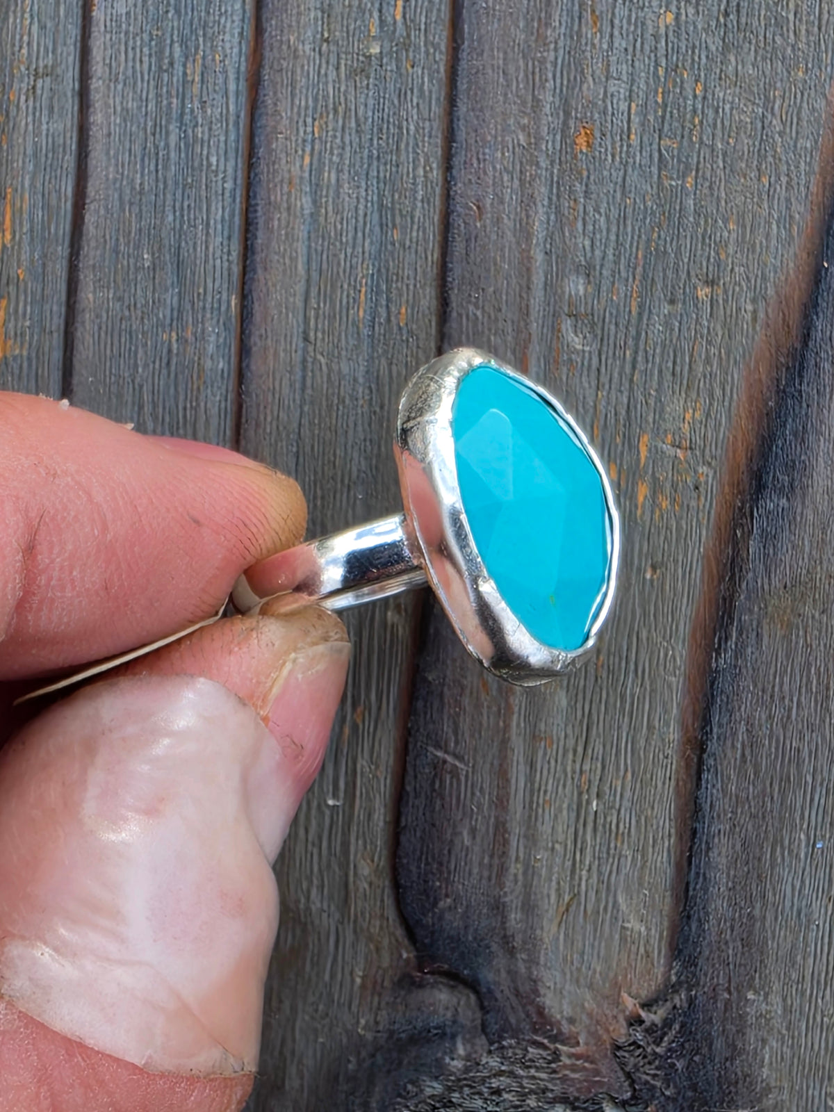 Turquoise Ring, Size 6.5