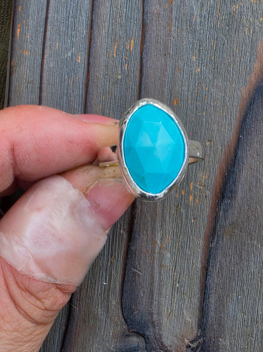 Turquoise Ring, Size 6.5