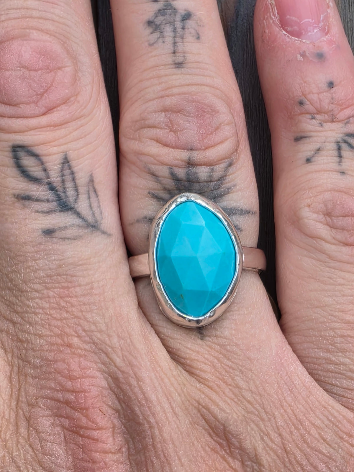 Turquoise Ring, Size 6.5