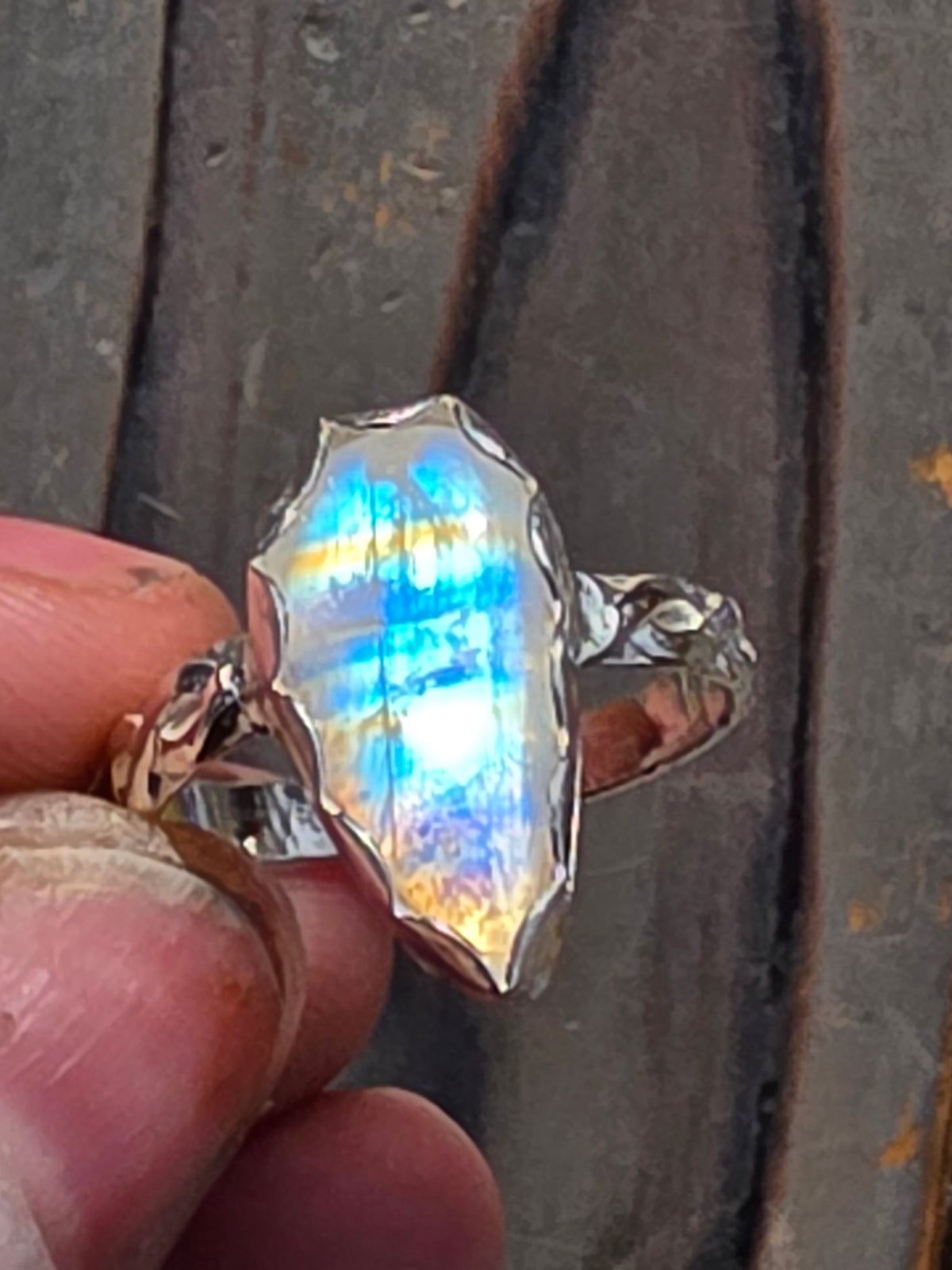 Moonstone Ring, Size 7.5
