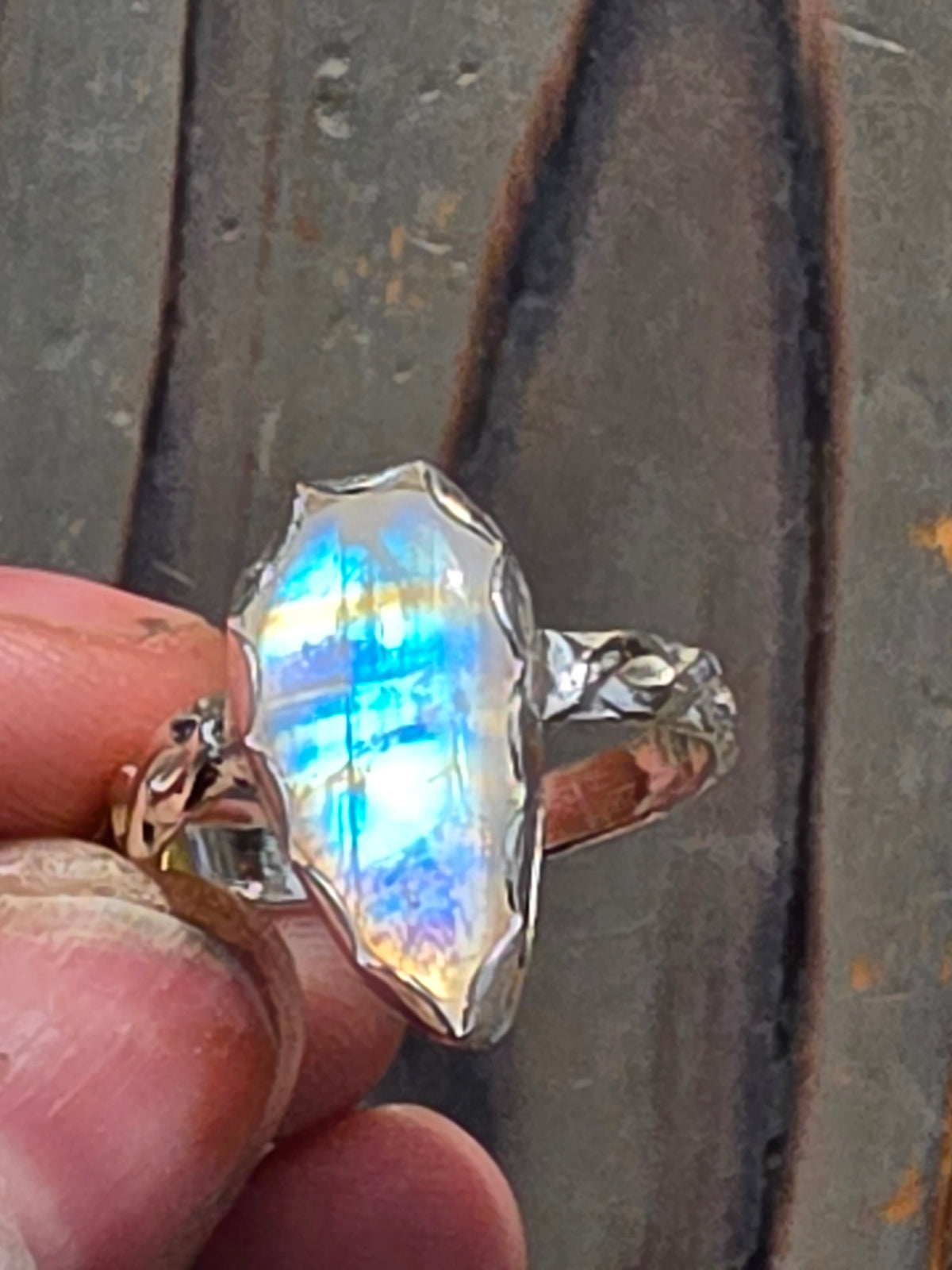 Moonstone Ring, Size 7.5