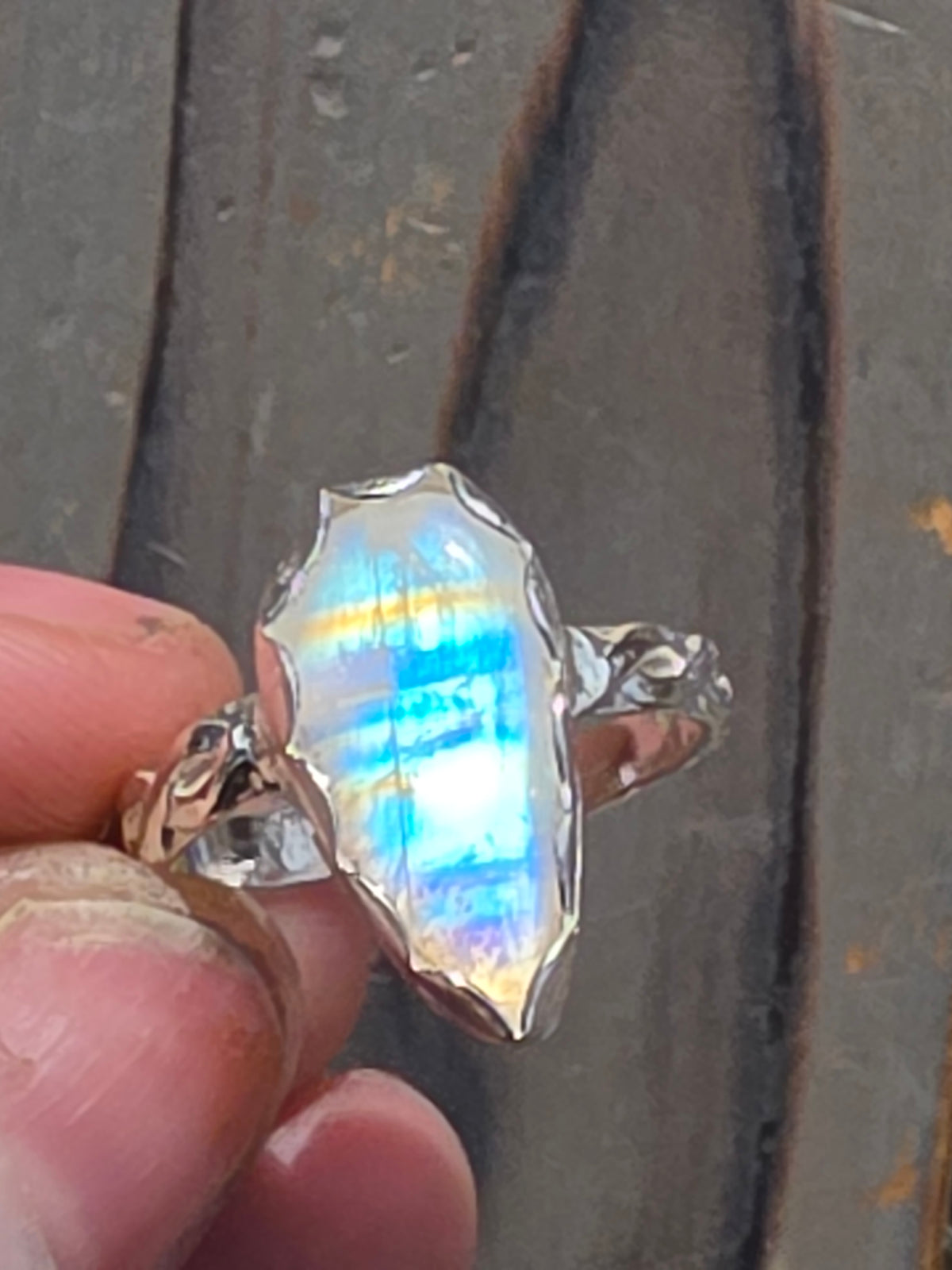 Moonstone Ring, Size 7.5