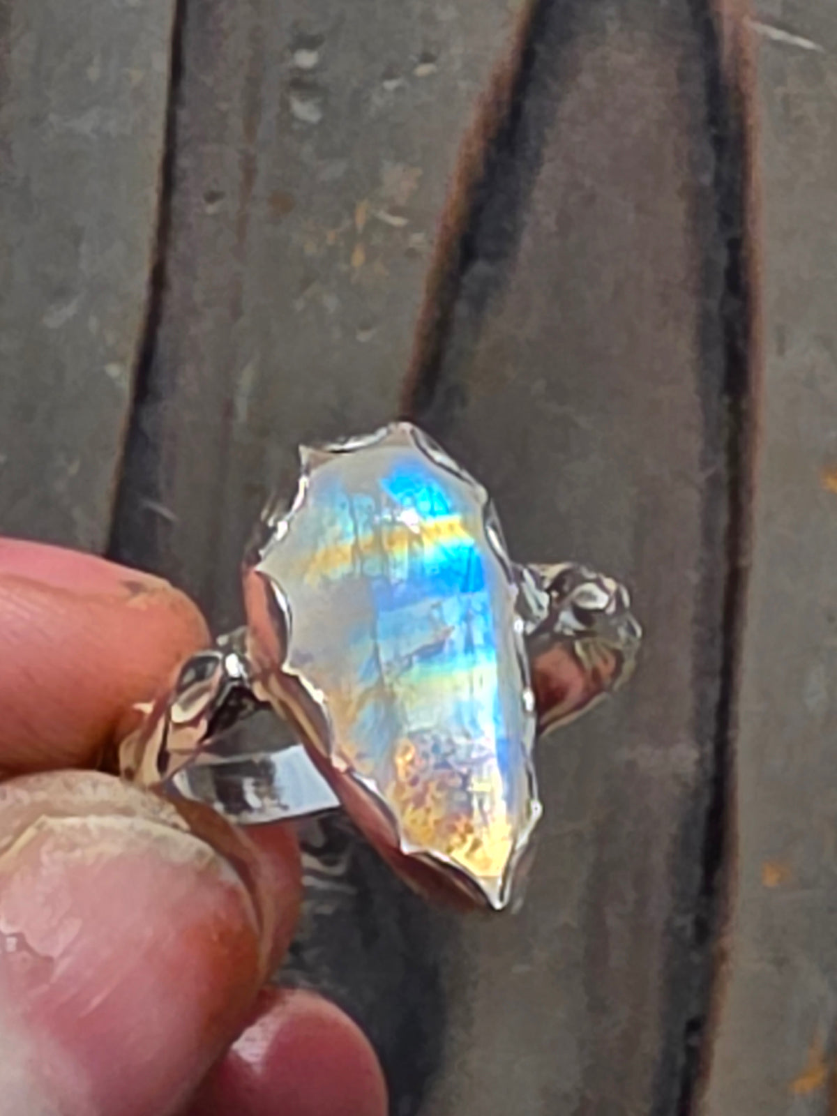 Moonstone Ring, Size 7.5
