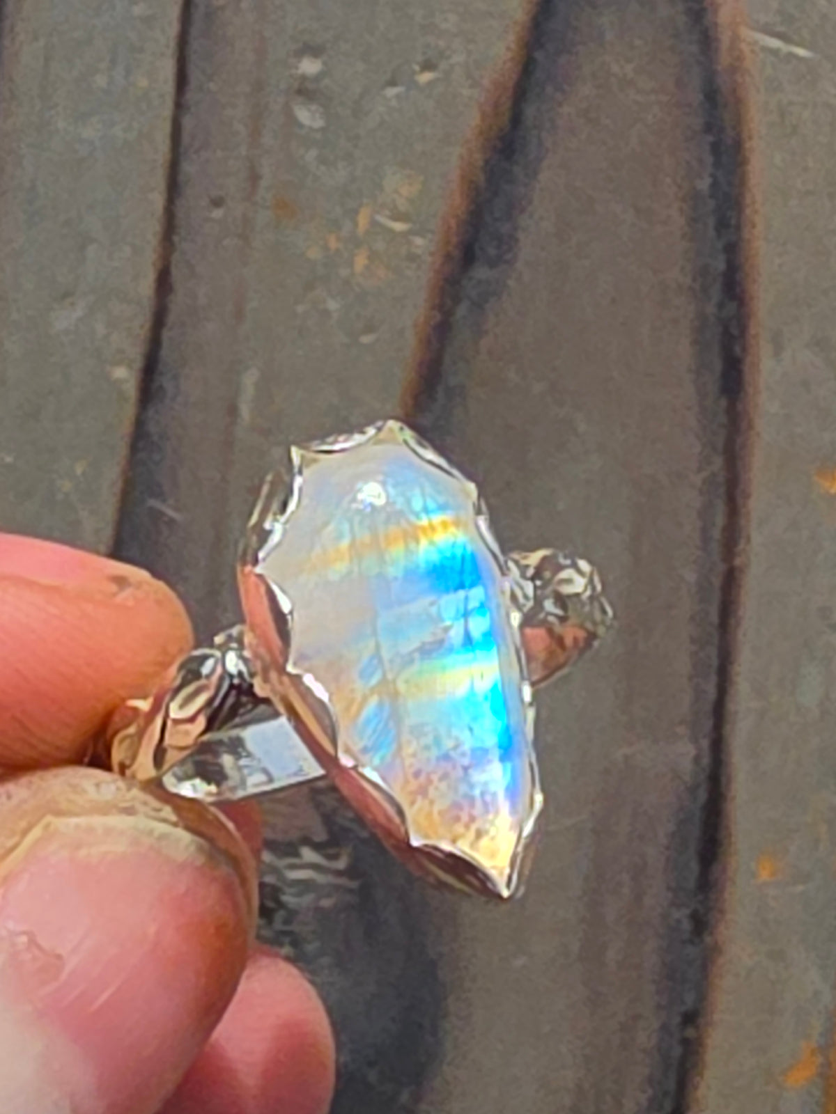 Moonstone Ring, Size 7.5