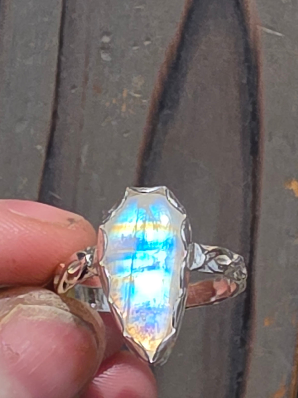 Moonstone Ring, Size 7.5