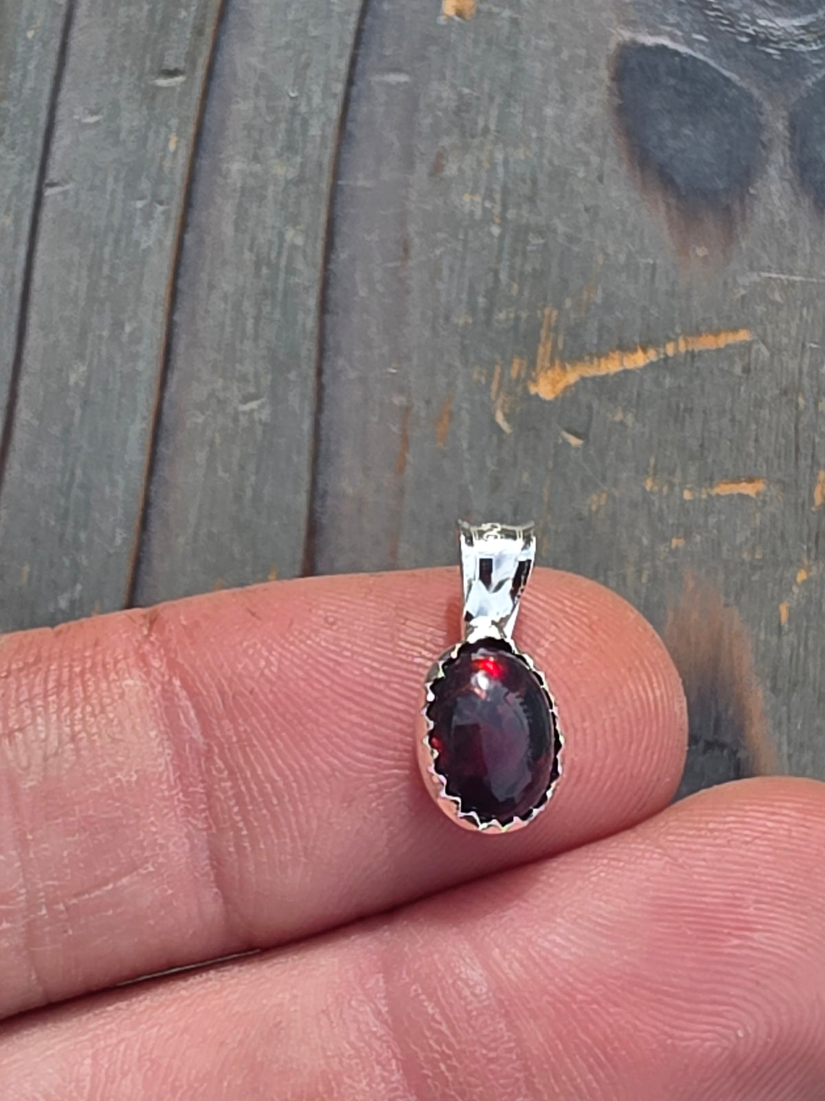Mini Black Opal Pendant