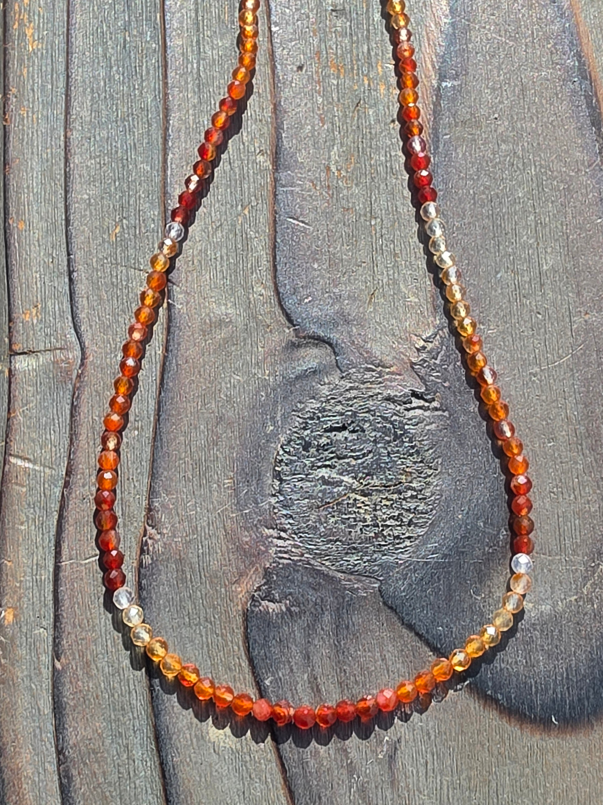 Carnelian Necklace, 16in