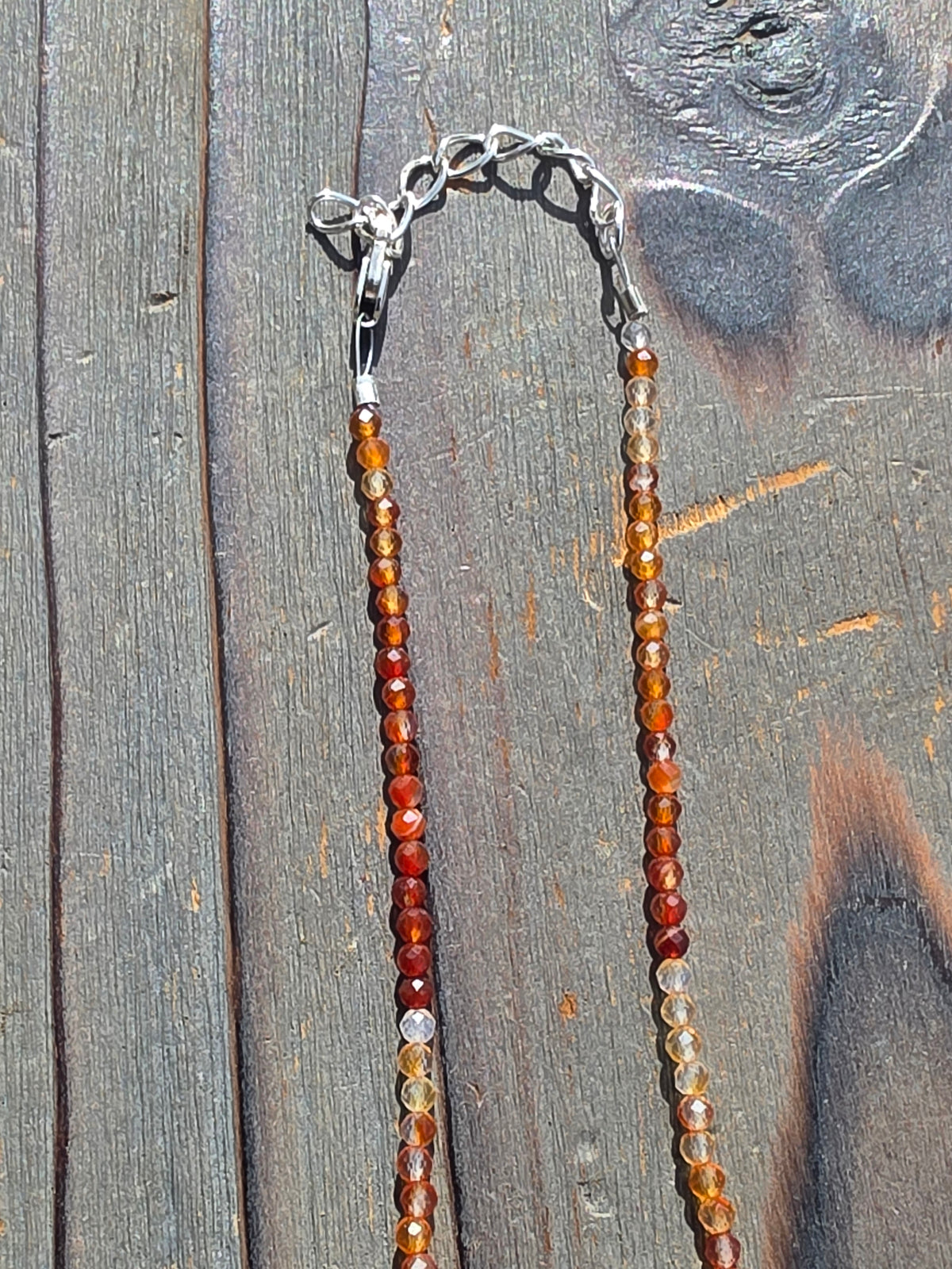 Carnelian Necklace, 16in