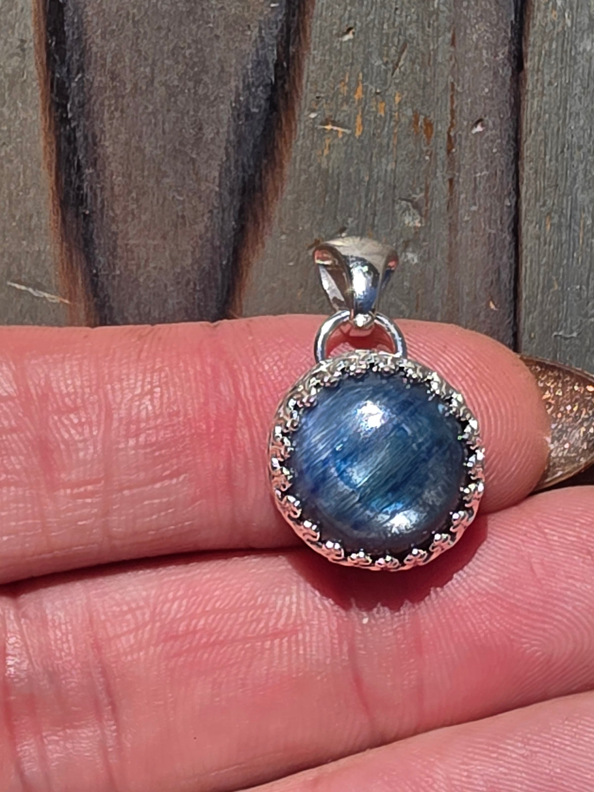 Blue Kyanite Pendant