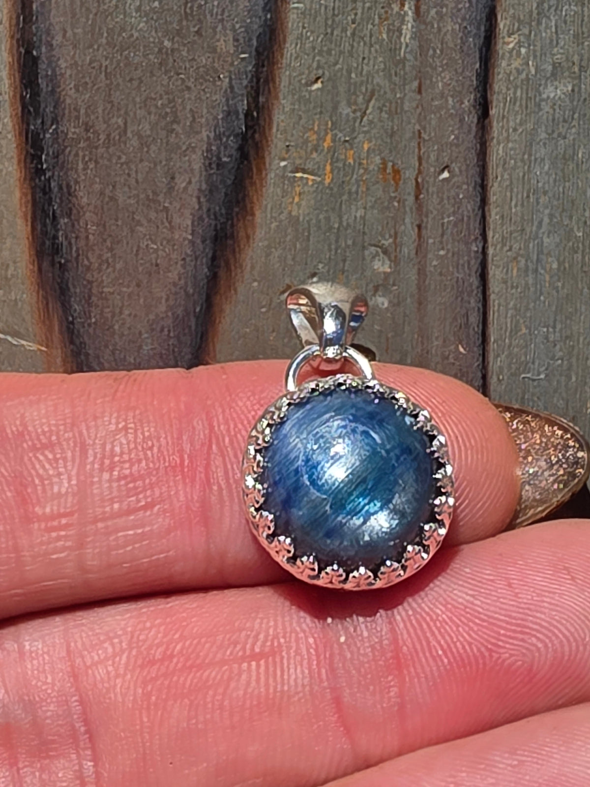 Blue Kyanite Pendant