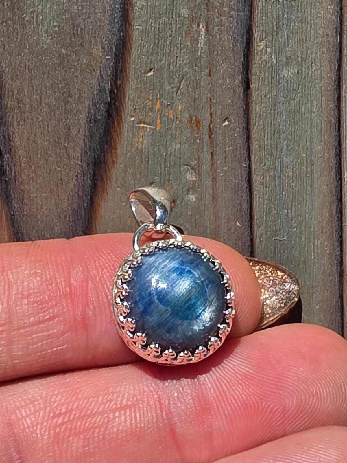 Blue Kyanite Pendant