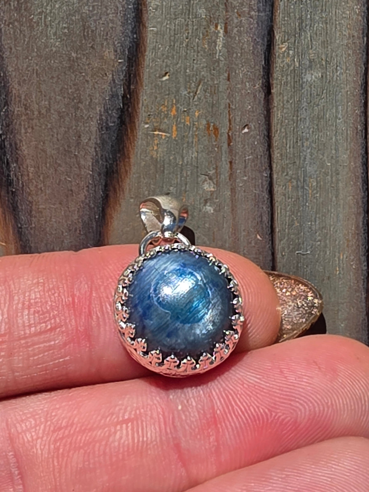 Blue Kyanite Pendant