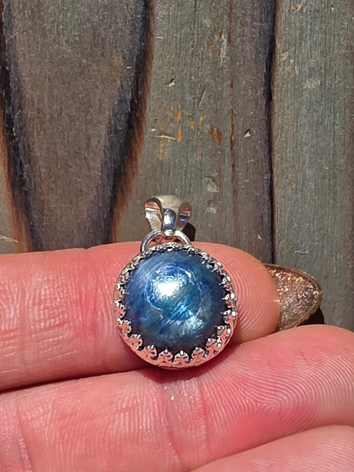 Blue Kyanite Pendant
