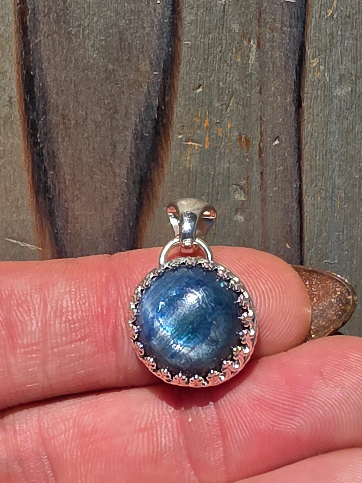 Blue Kyanite Pendant
